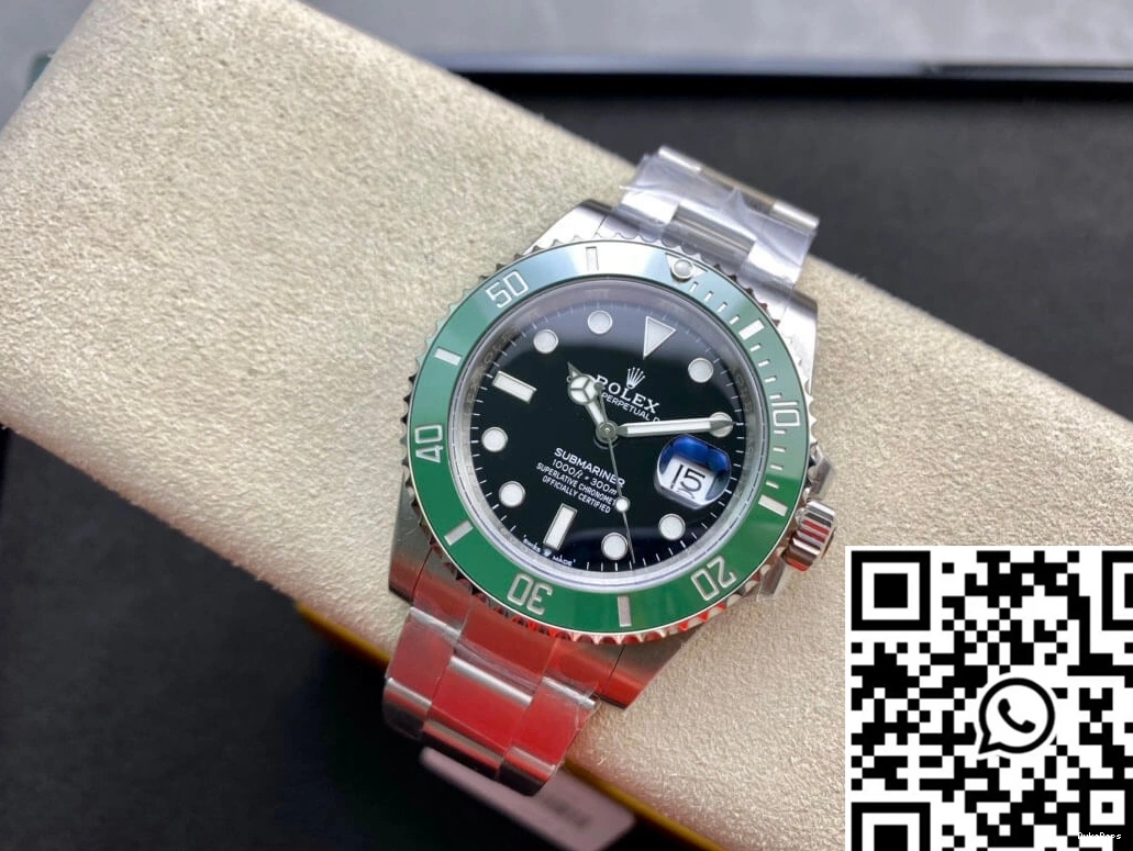 Green Rolex Factory Submariner M126610LV-0002 Bezel VS 1030